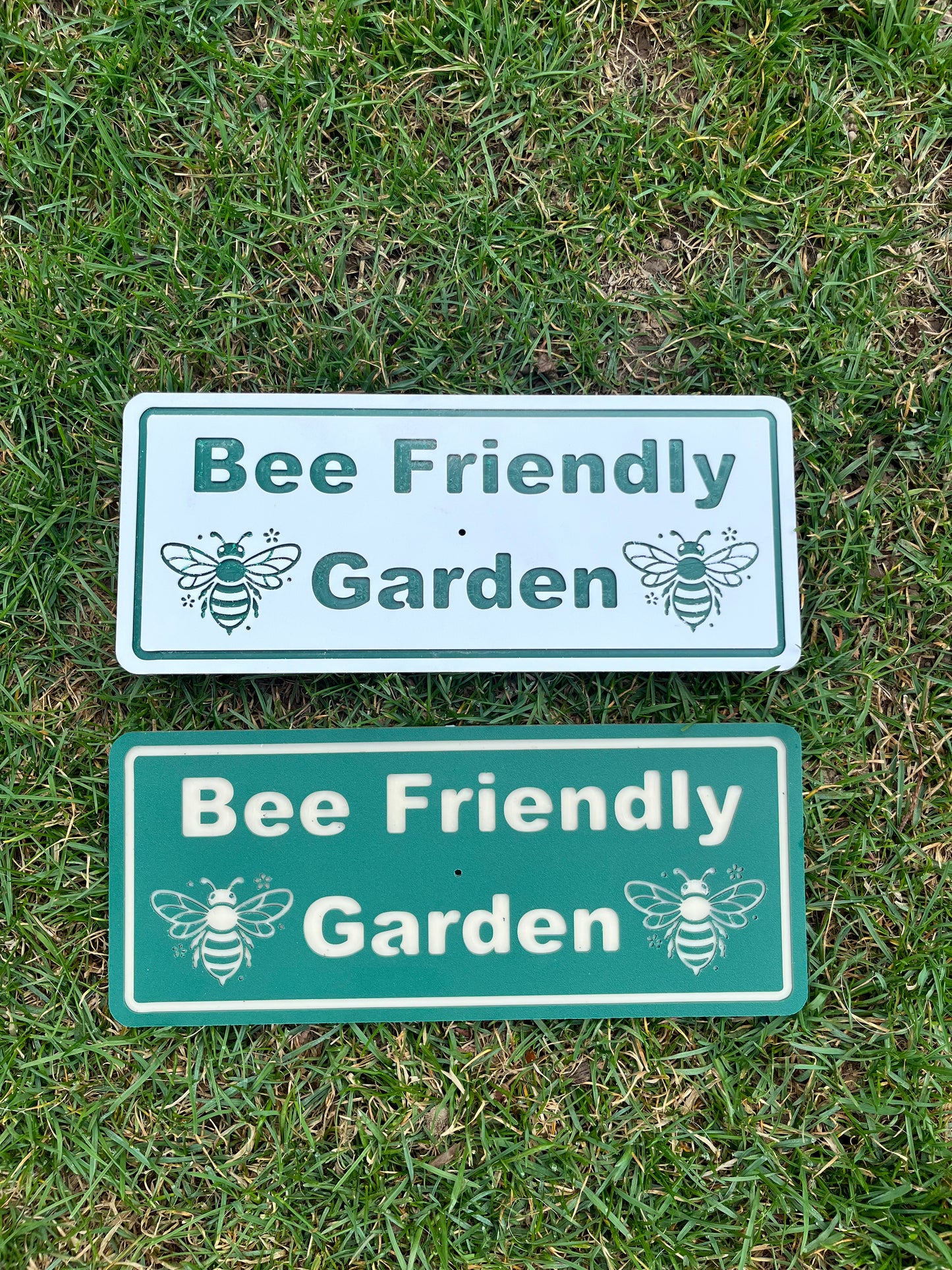 Personalized HDPE Garden Sign – Family Name Garden Sign – Outdoor Garden Décor