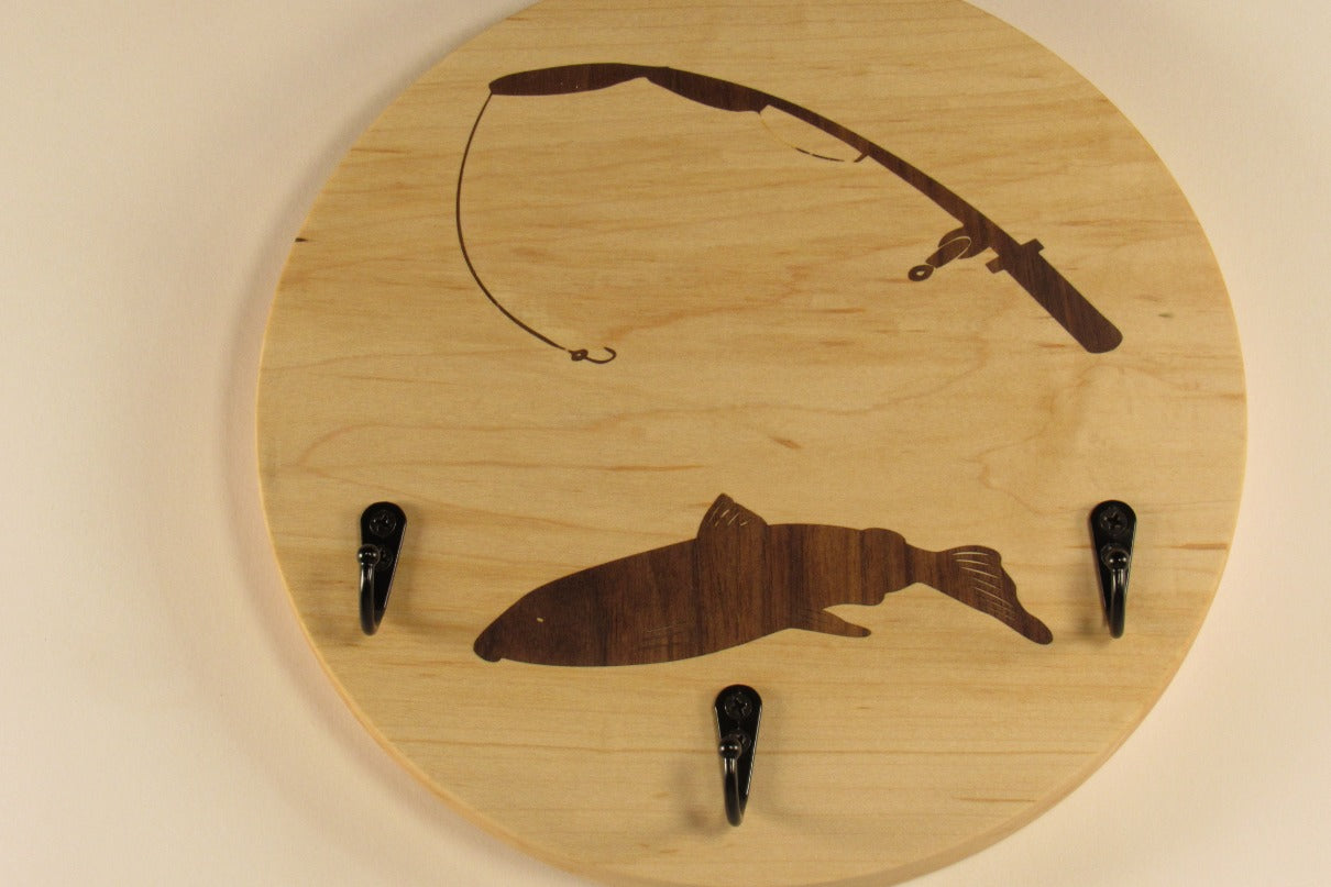 Fishing Key Ring
