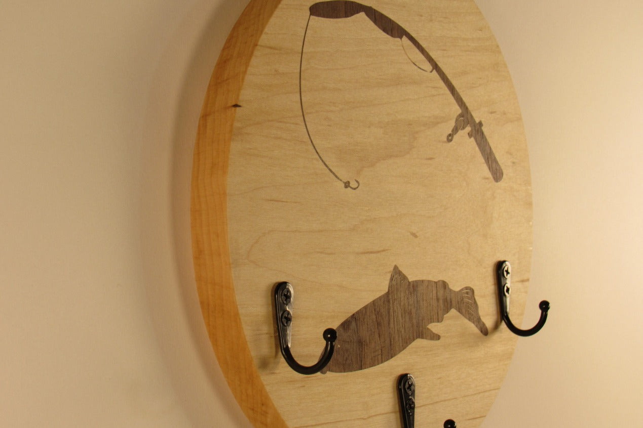 Fishing Key Ring