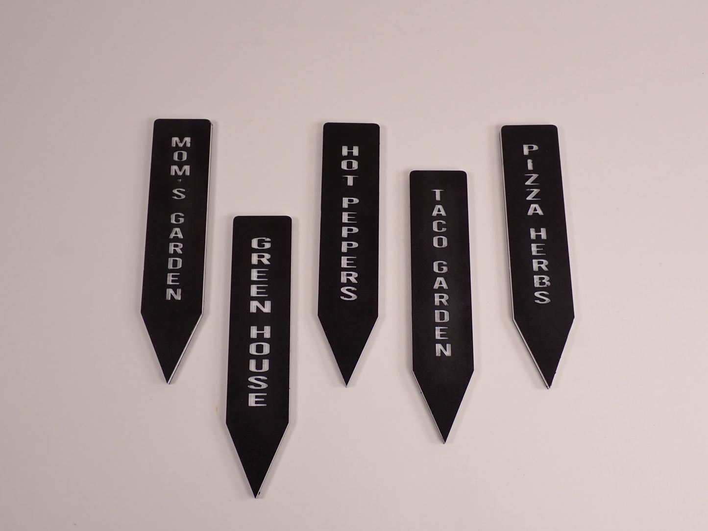 Custom HDPE Garden Marker Set – Personalized Weatherproof Plant Labels