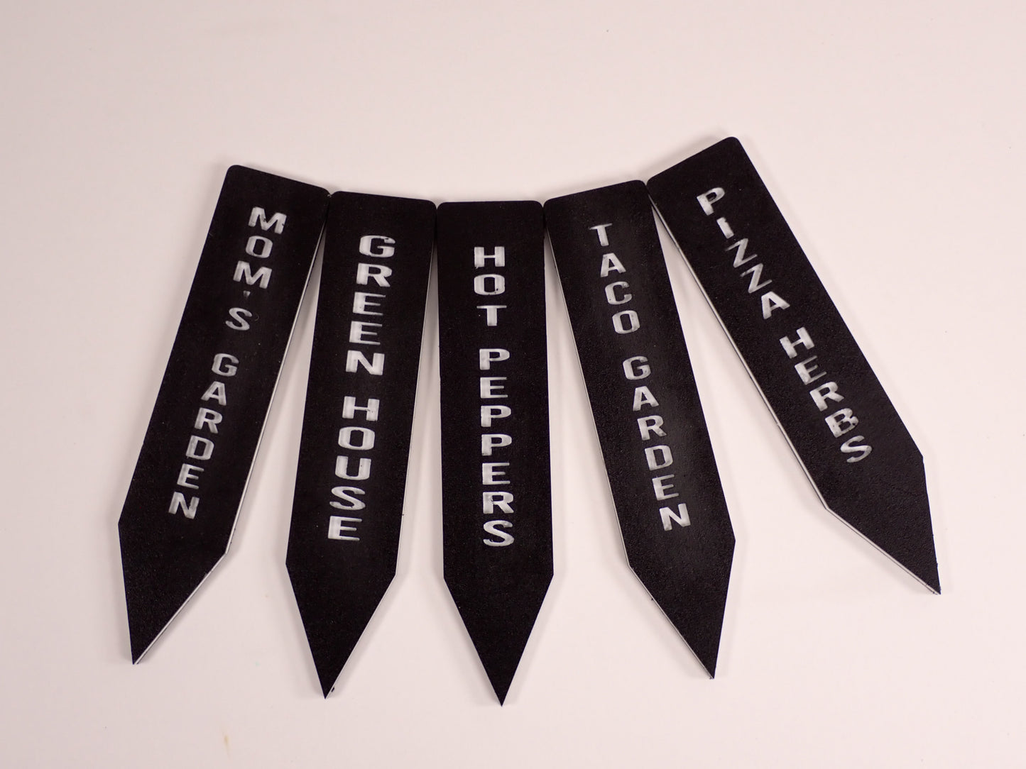Custom HDPE Garden Marker Set – Personalized Weatherproof Plant Labels