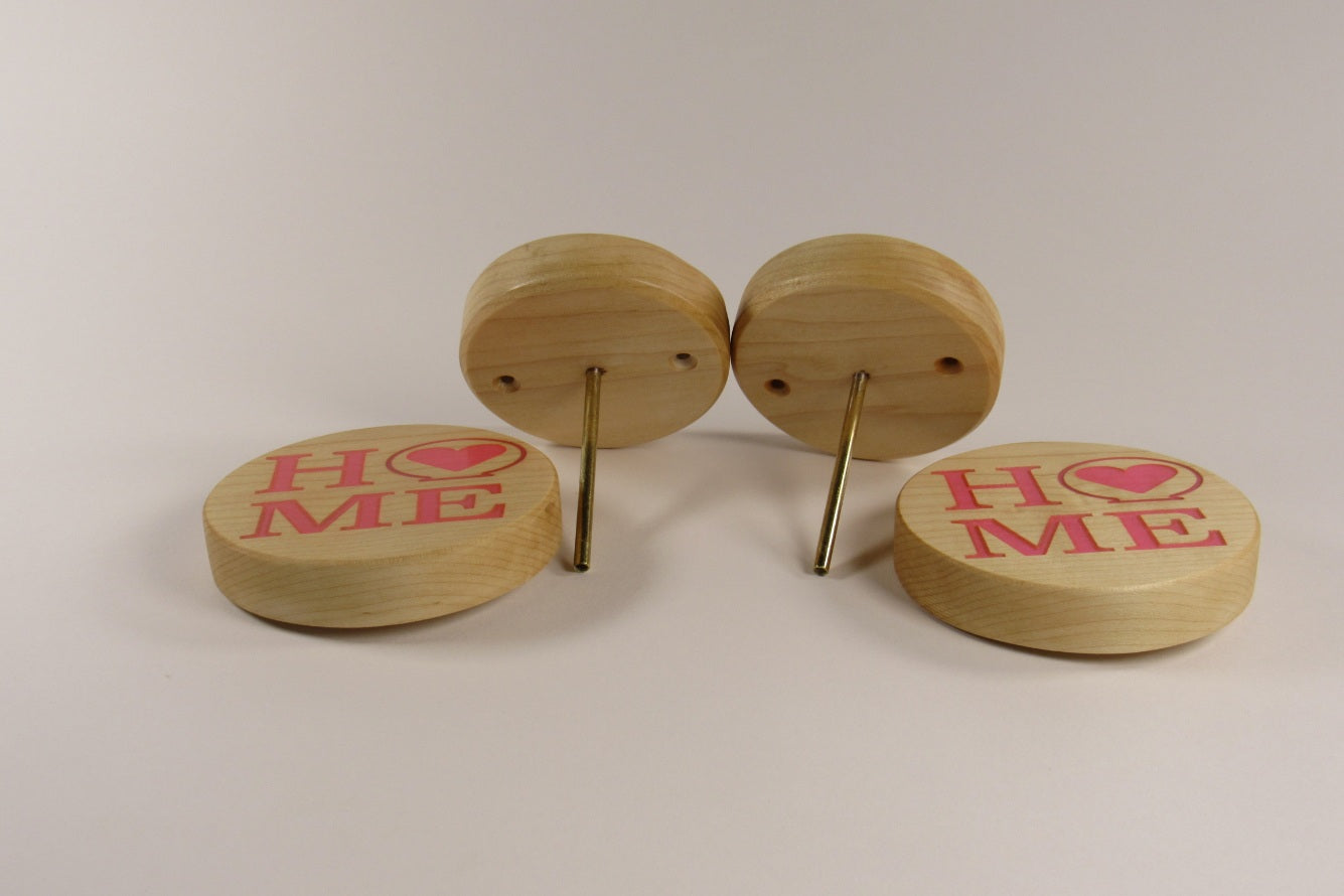 Wooden Curtain Tie Back - Pair