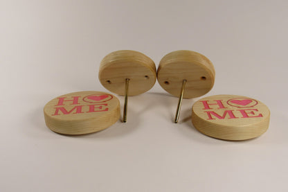 Wooden Curtain Tie Back - Pair