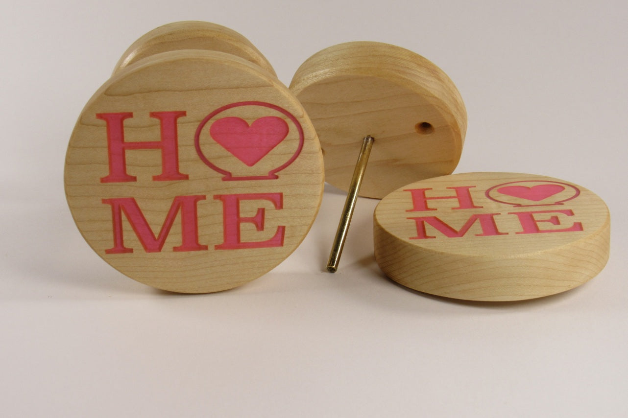 Wooden Curtain Tie Back - Pair