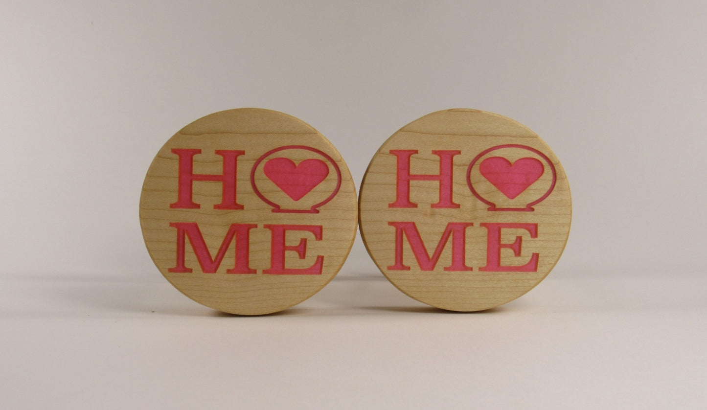 Wooden Curtain Tie Back - Pair