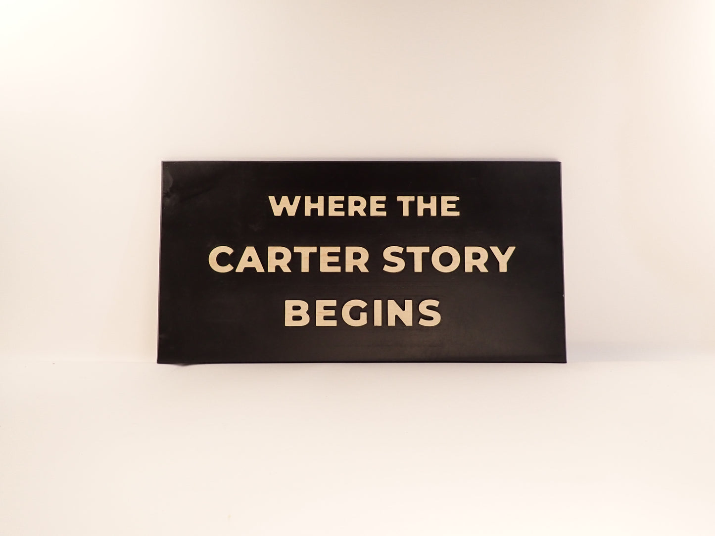 Personalized “Where Your Story Begins” Sign